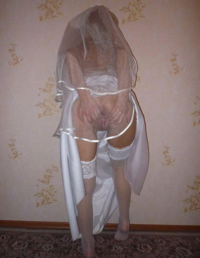 Секс в свадебном платье